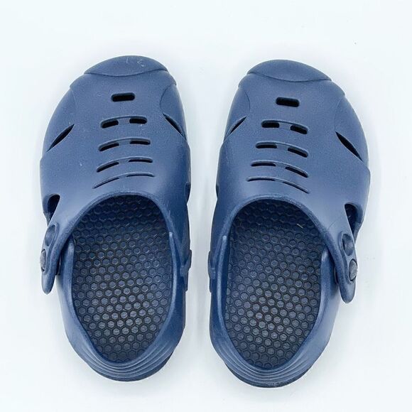Okabashi toddler waterproof sandals in blue - Little Kid 7 - Picture 3 of 6